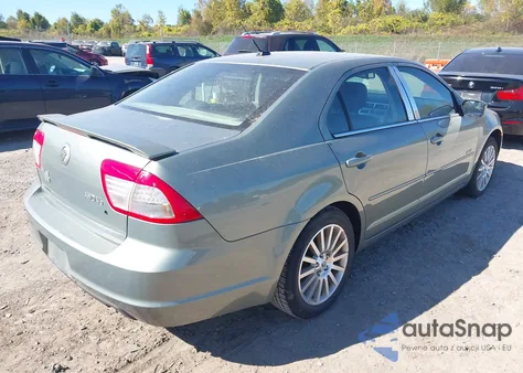 2008 Mercury Milan V6 Premier z USA, uszkodzony, nr VIN 3MEHM02168R607012